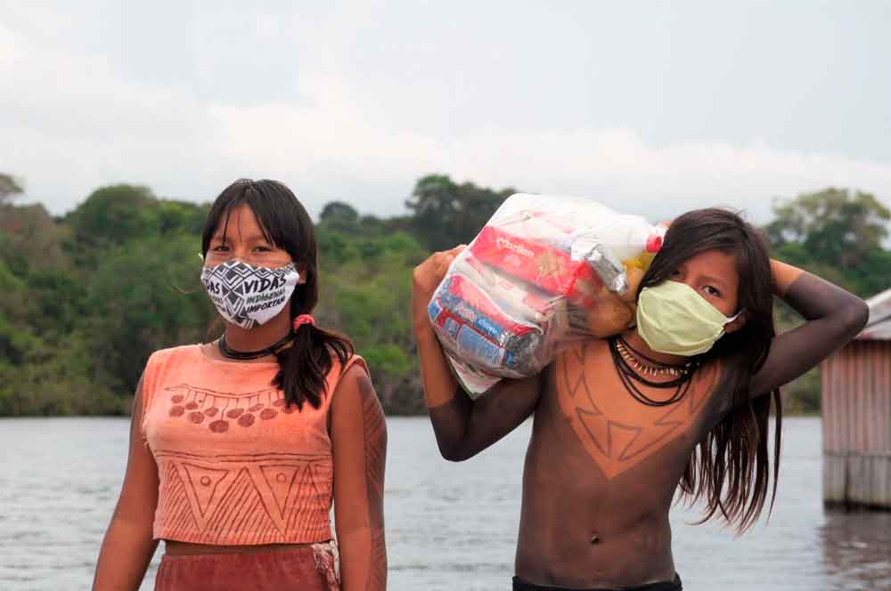 Comunidades indigenas receberão mais de 6 mil cestas de alimentos