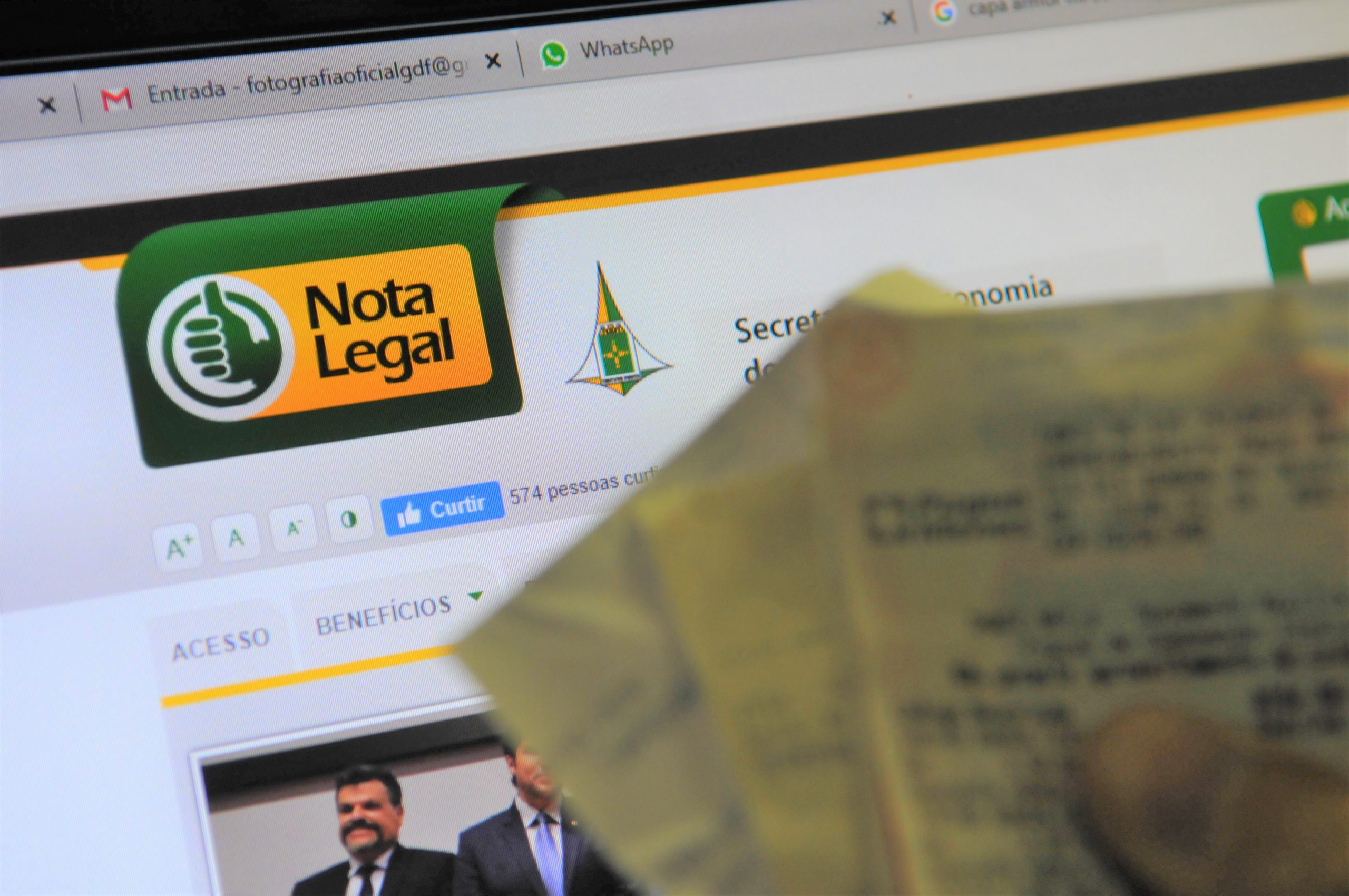 Saiba como receber os créditos do Nota Legal em dinheiro