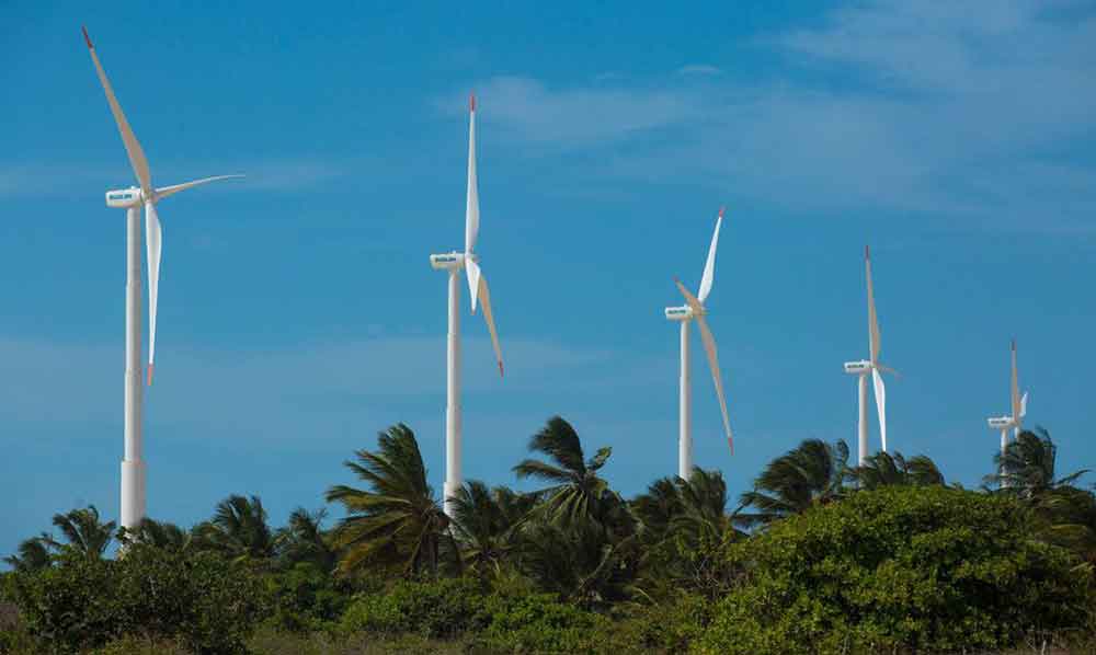 Geração eólica ultrapassa os 20 GW de capacidade instalada no Brasil