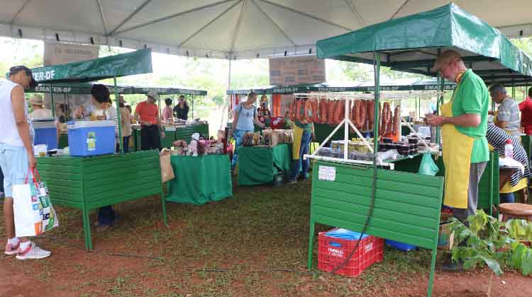 Feira rural com apoio da Emater de volta ao Parque da Cidade