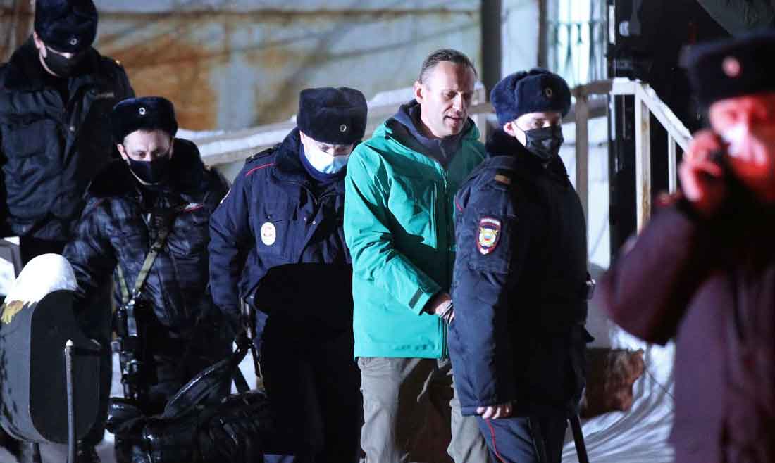 EUA e Europa cobram libertação do opositor russo Alexei Navalny