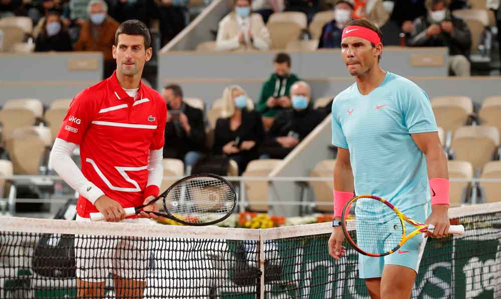 Djokovic e Nadal iniciarão temporada em 2 de fevereiro, no ATP Cup