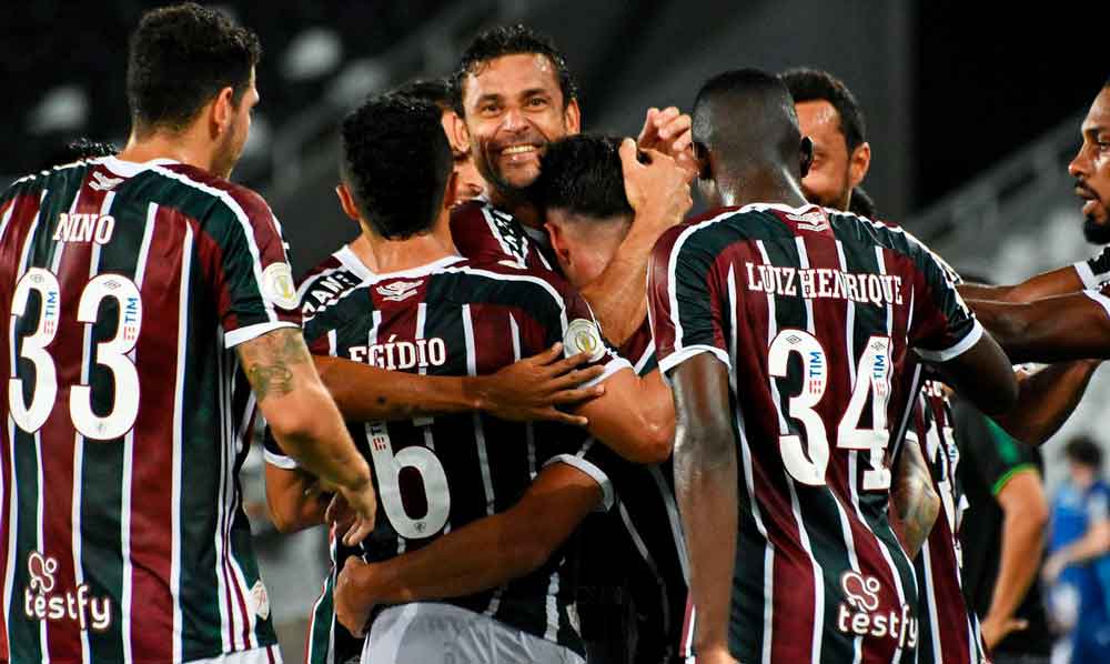 Em noite de Fred, Fluminense vence Santa Fe na Libertadores