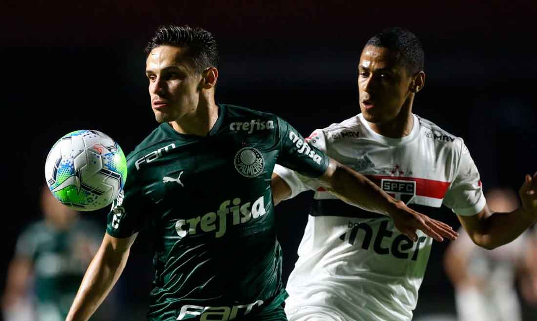 Palmeiras arranca empate e acaba com chances de título do São Paulo