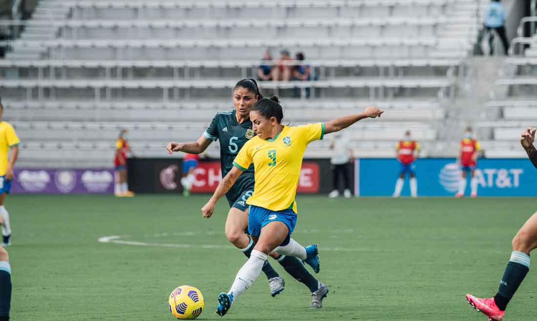 She Believes: Brasil desencanta no segundo tempo e derrota Argentina