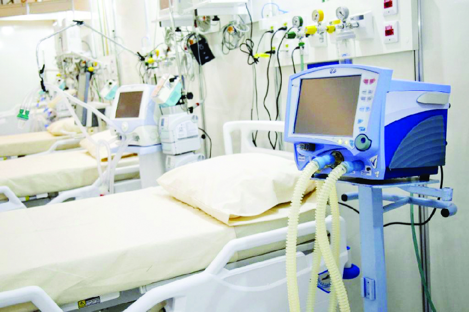 Reforço de 100 UTIs em três hospitais regionais