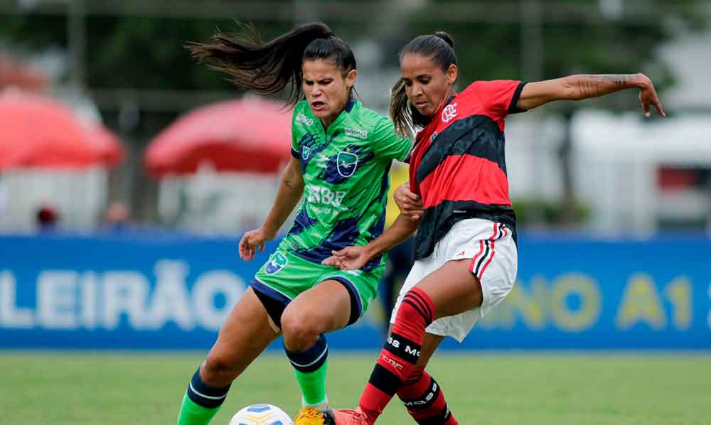 Brasileiro Feminino: Flamengo faz golaço, mas Minas busca empate