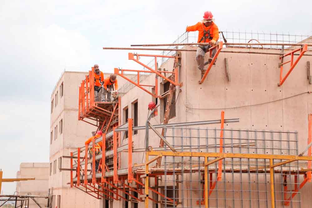 Construção emprega 5,8% da força de trabalho ocupada no DF