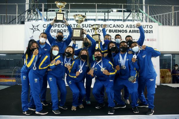 Saltadores do DF se destacam em Sul-Americano de Esportes Aquáticos