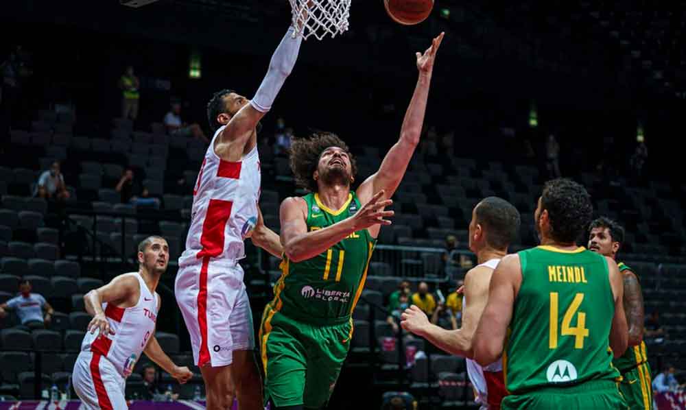 Brasil vence Tunísia em estreia no pré-olímpico de basquete masculino