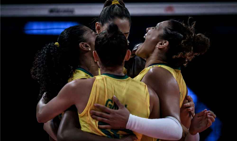 Brasil vence Argentina no Sul-Americano de vôlei feminino