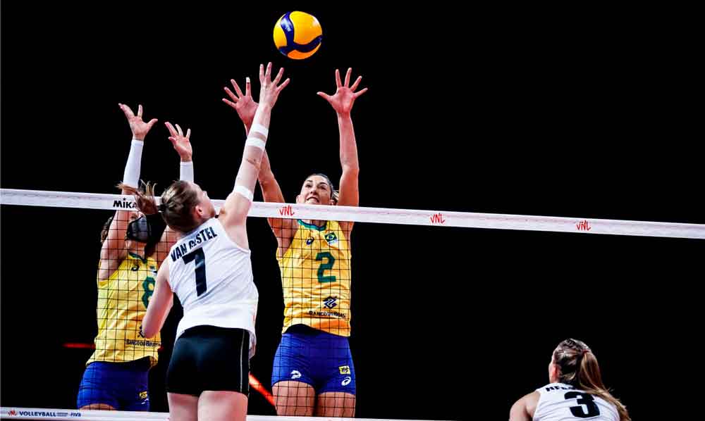 Brasil bate Bélgica e sobe na tabela da Liga das Nações feminina