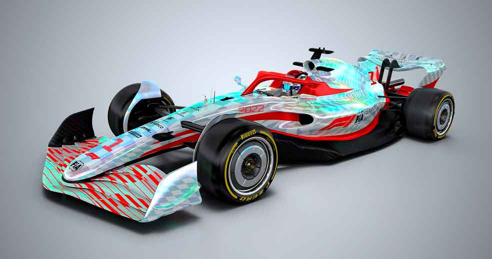 O futuro chegou! Fórmula 1 apresenta carro para 2022; fotos