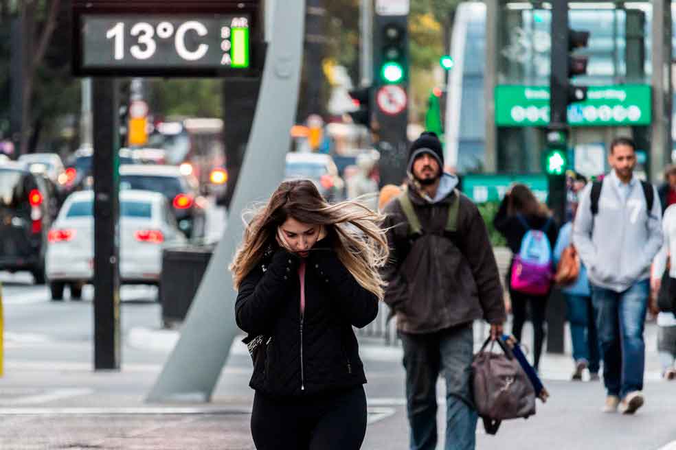 Frio pode contribuir para ocorrência de infarto, dizem especialistas