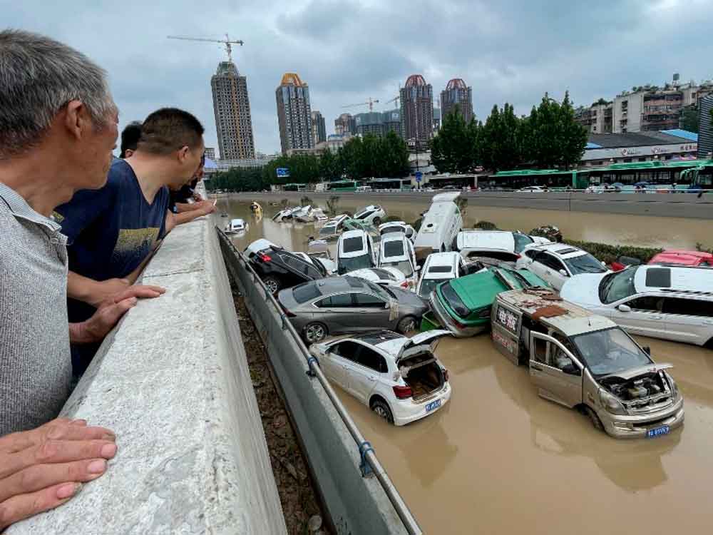 Pior chuva em mil anos deixa pelo menos 25 mortos em província chinesa