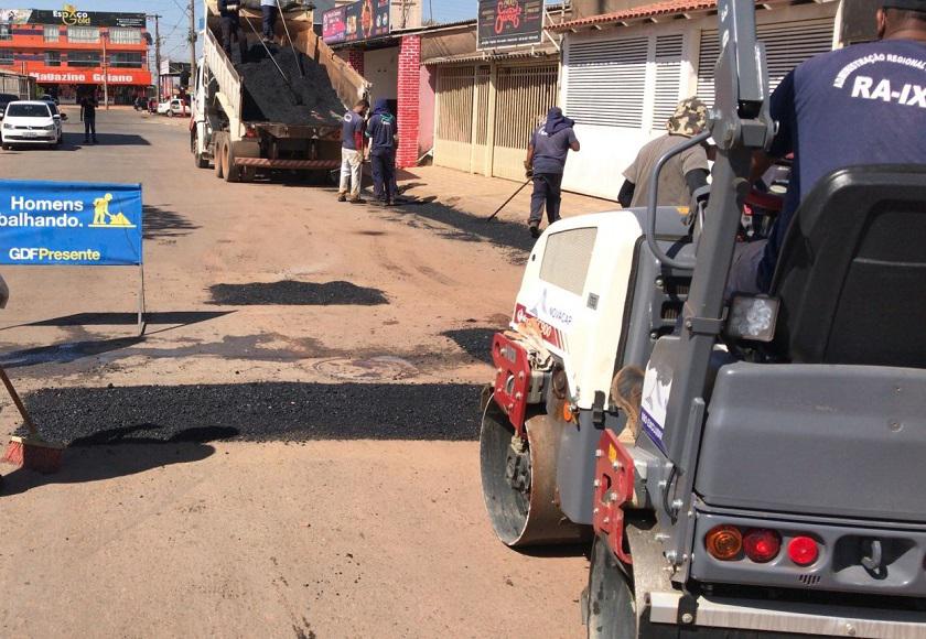 Melhorias na infraestrutura de Ceilandia