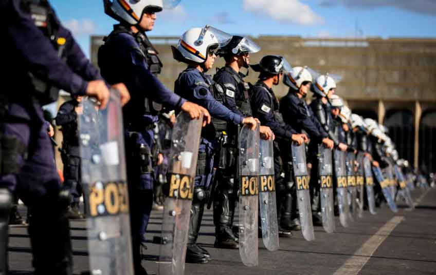 GDF: Cinco mil policiais para garantir a segurança em protestos