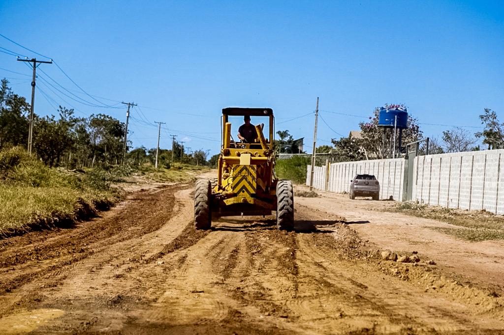 Area rural do gama recebe manutenção