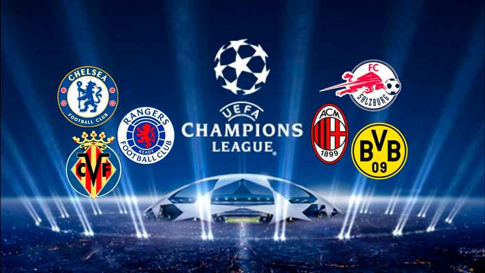 Fase de grupos, vai recomeçar a Liga dos Campeões da Europa