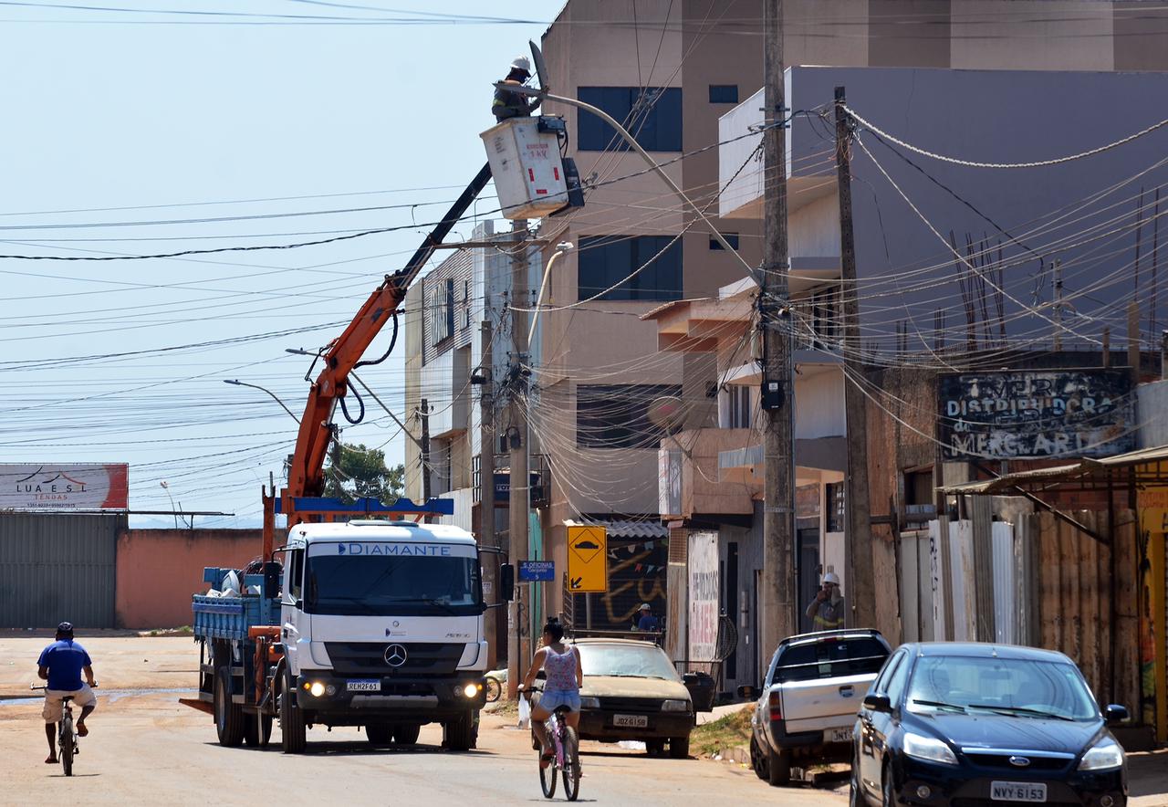 Cidade Estrutural ganha reforço na segurança com Iluminação de LED