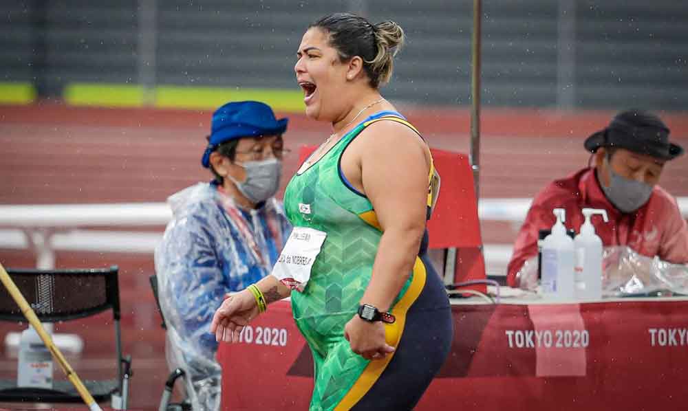 Paralimpíada: Marivana Oliveira é prata no arremesso de peso