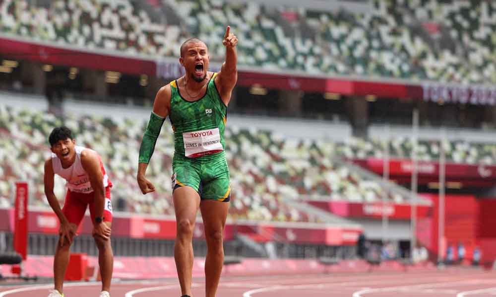 Paralimpíada: Ricardo Gomes é bronze nos 200 m da classe T37
