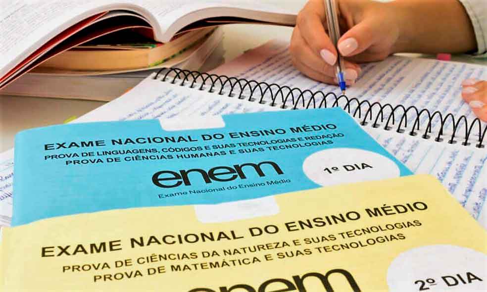 Enem serve de acesso ao ensino superior no Brasil e em Portugal