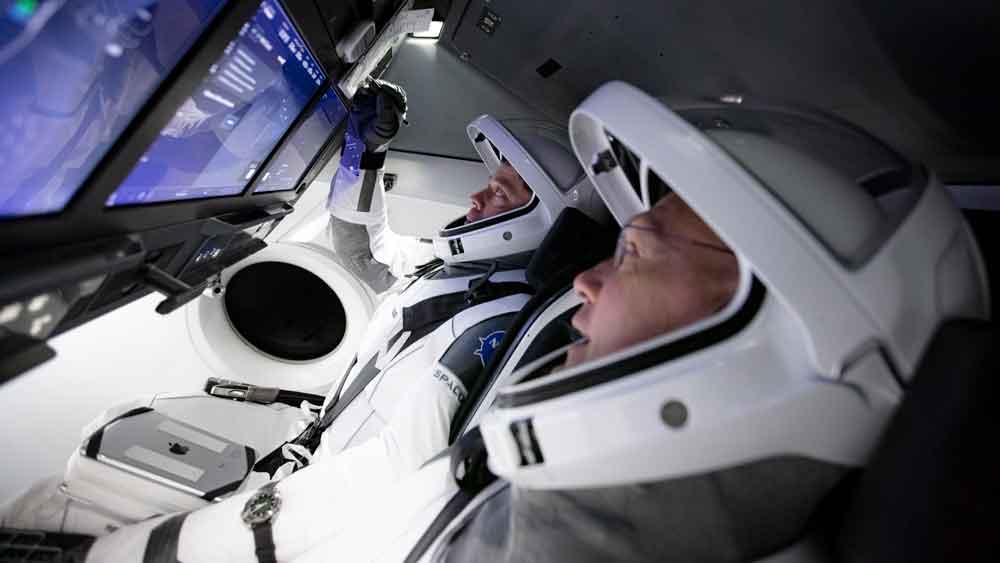 SpaceX: civis mostram momento que viram a Terra pela primeira vez