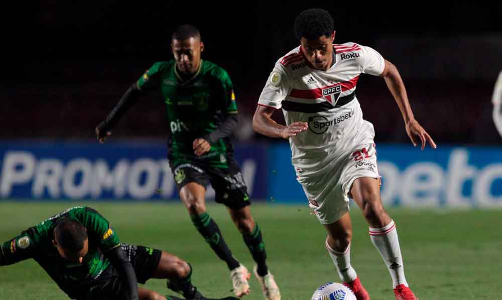 São Paulo e América-MG empatam em 0 a 0 pelo Brasileiro