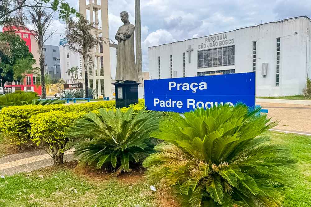 Praça Padre Roque novinha para 5 mil visitantes