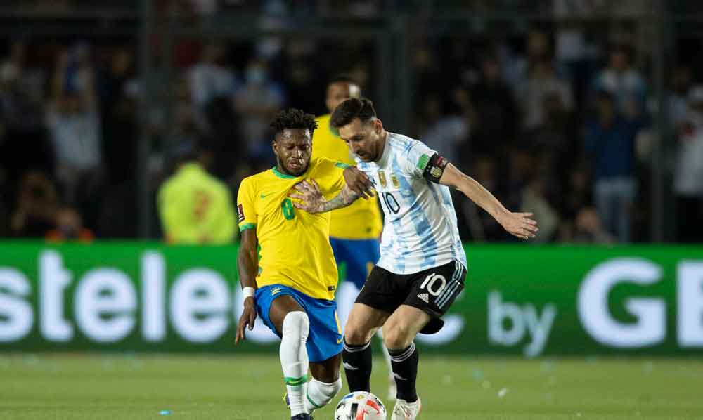 Jogo entre Brasil e Argentina é remarcado para 22 de setembro
