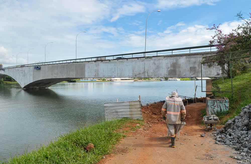 Ponte Costa e Silva vai ganhar passarela para pedestres e ciclovia