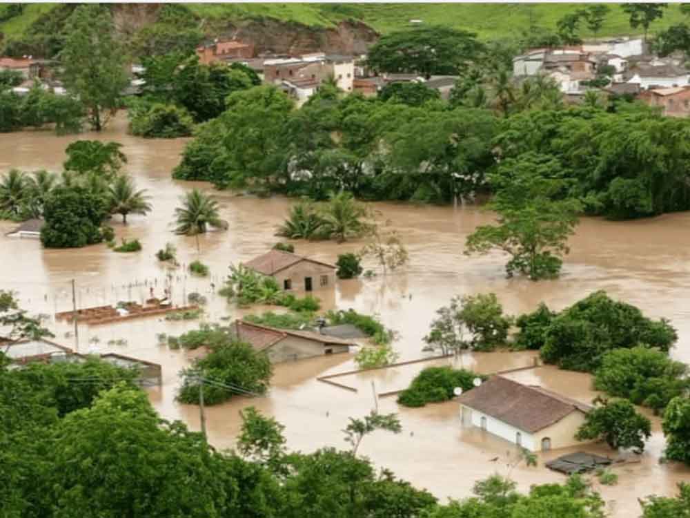 Bahia tem 220 mil pessoas afetadas pelas fortes chuvas