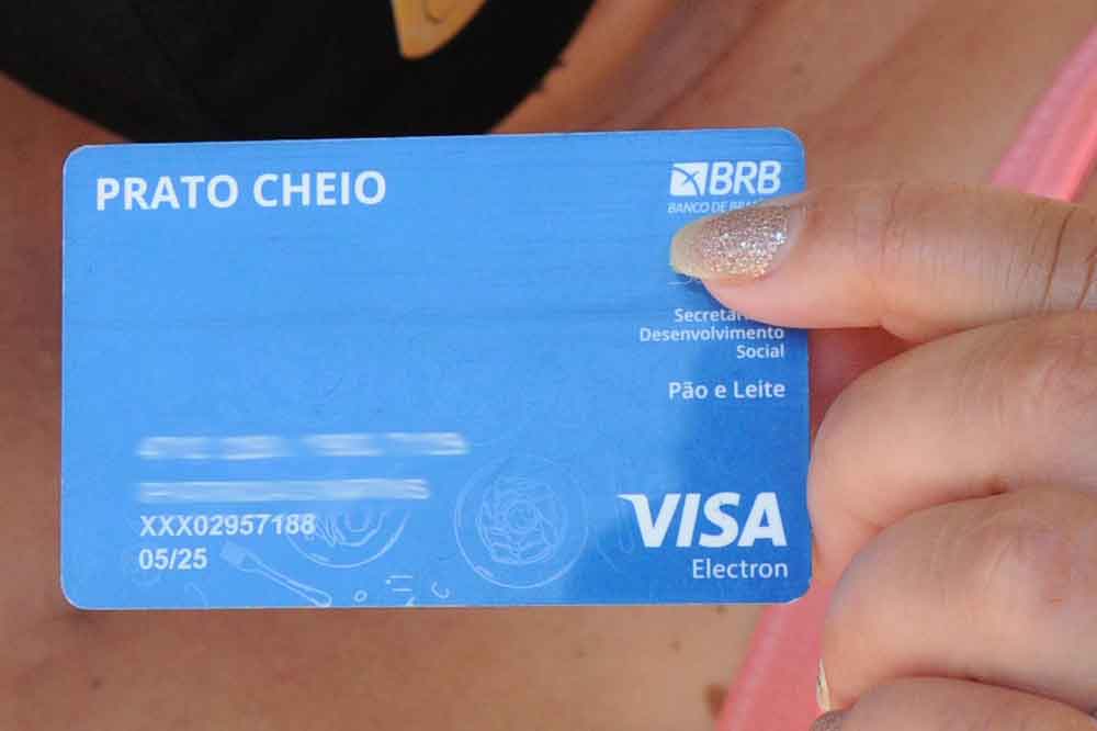Crédito do Cartão Prato Cheio está liberado para 39.994 beneficiários