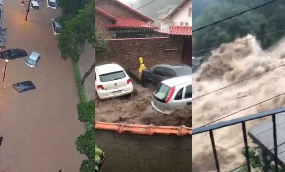 Temporal em Petrópolis mata 18 pessoas e causa dezenas de deslizamentos