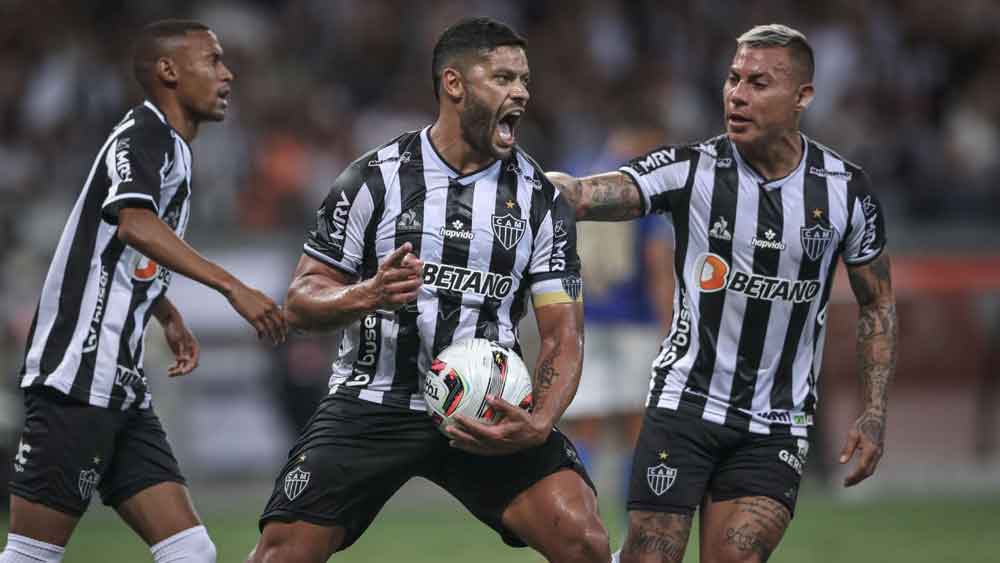 Hulk decide e Atlético-MG está nas quartas da Libertadores