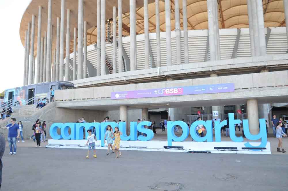 Campus Party Brasília começa nesta quarta (23), no Estádio Mané Garrincha