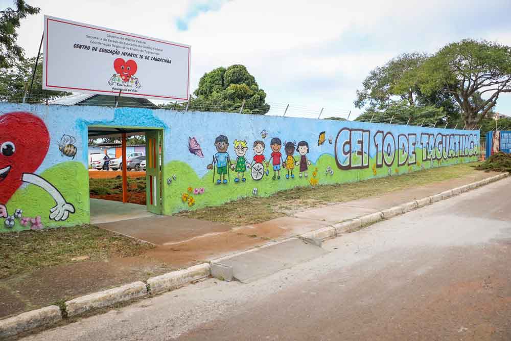 Uma escola infantil novinha para Taguatinga