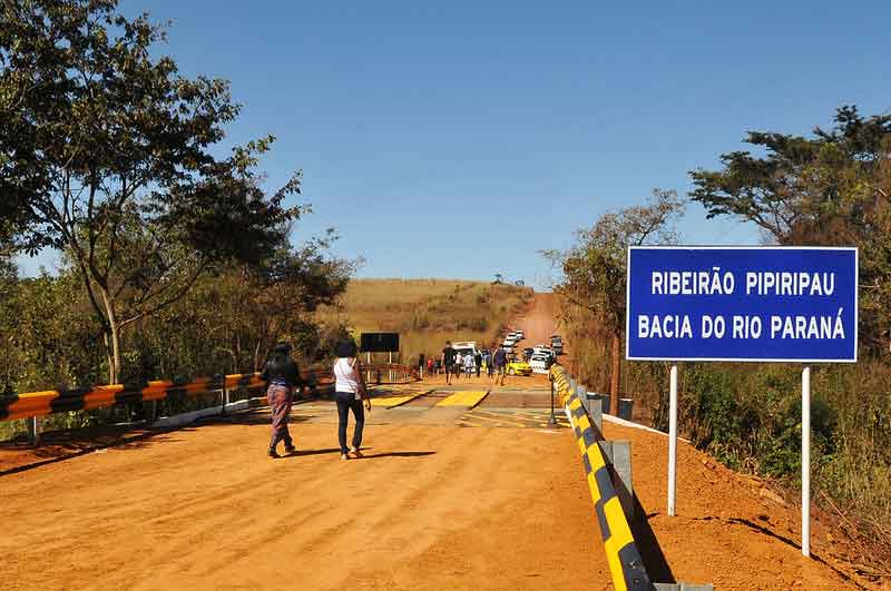 Começa nesta quarta (23) reforma de ponte sobre o Córrego Pipiripau