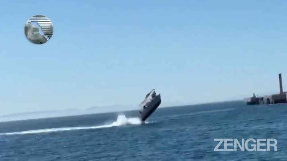 Momento de horror: barco ‘voa’ após atingir baleia e cinco turistas ficam feridos