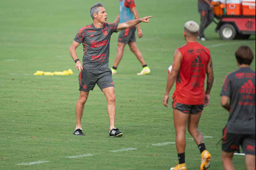 Flamengo: Paulo Sousa destaca confiança no trabalho do DM