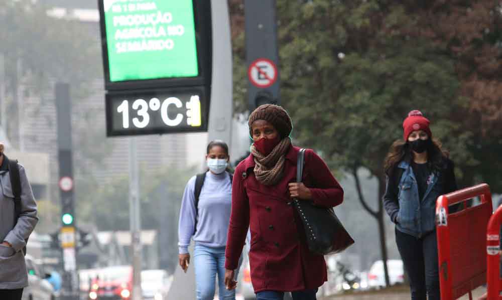Alerta de queda de temperatura em Goiás a partir de 4ª-feira