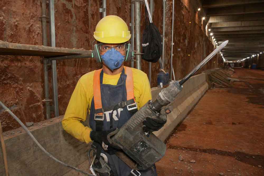 Uso rigoroso de equipamentos garante segurança no Túnel de Taguatinga