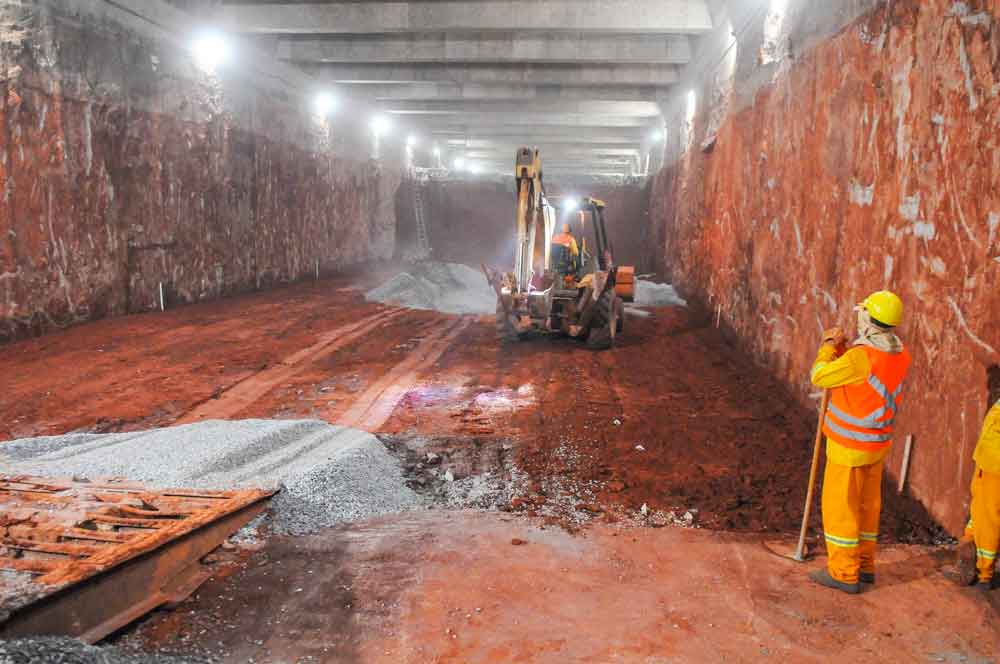 Túnel de Taguatinga terá paredes impermeáveis e sustentáveis