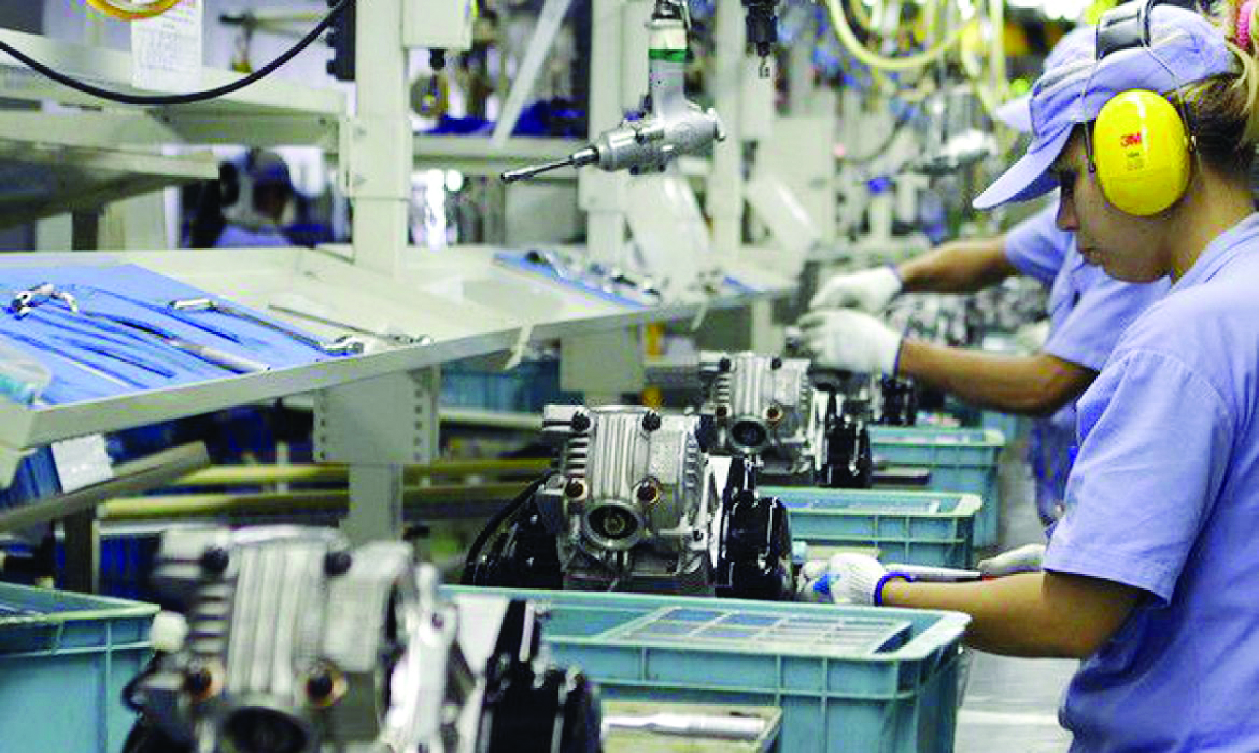 Produção industrial sobe 0,6% na passagem de junho para julho