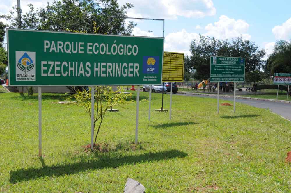 Parque Ezechias Heringer, localizado no Guará, estará fechado na quinta (6) e na sexta (7)
