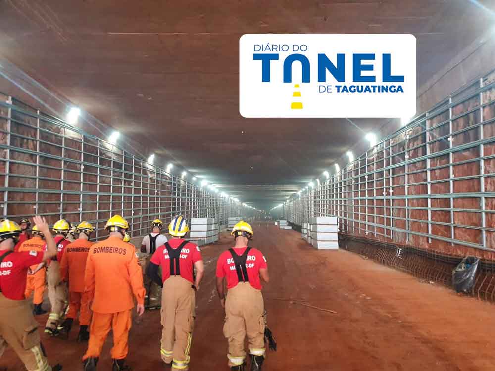 Vídeo: secretário de Obras confere serviços no Túnel de Taguatinga