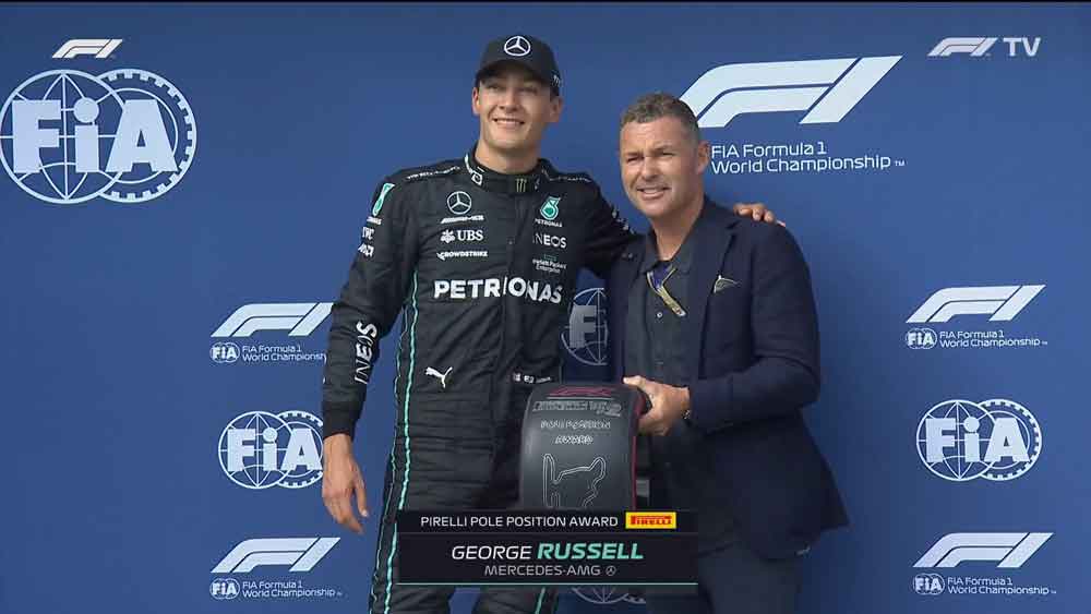GP da Hungria: Russell conquista primeira pole da carreira