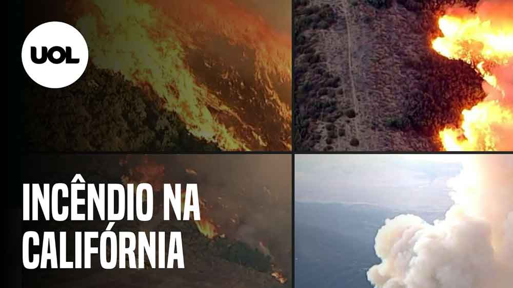 Incêndio na Califórnia já destruiu 42 residências