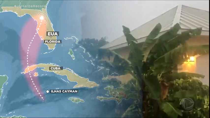 Furacão Ian sobe para categoria 3 e afeta o oeste de Cuba